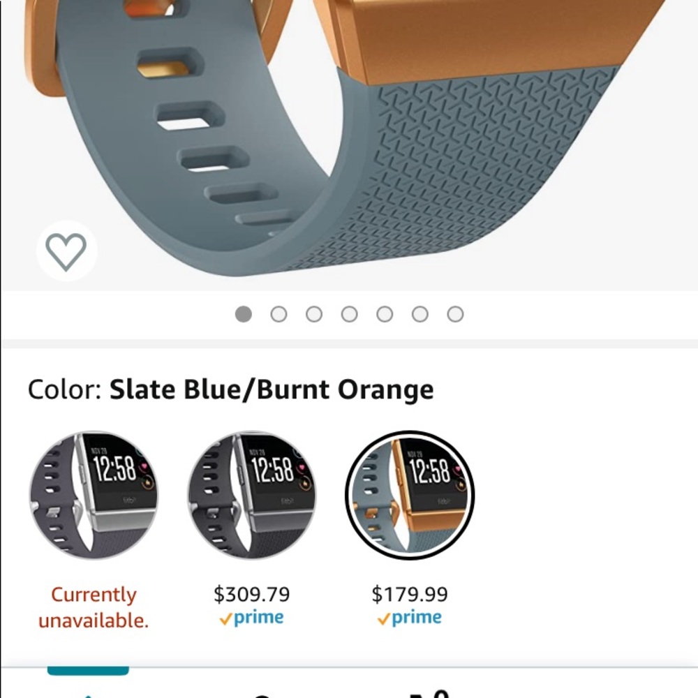 Fitbit Ionic used but in great condition. Charger included